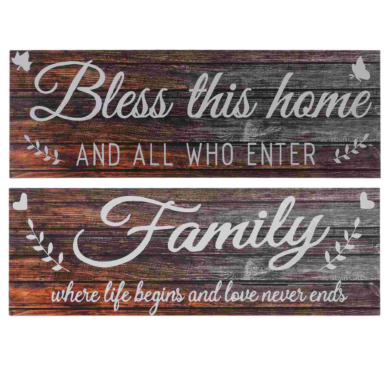 

Украшение для кухни, деревянное настенное украшение, украшение для гостиной, семьи