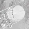 5 Hooks Rotating Suction Cup Hooks Punch-Free Strong Load-Bearing Bathroom Towel Rack Wall Mounted Corrugated Row Hook 3