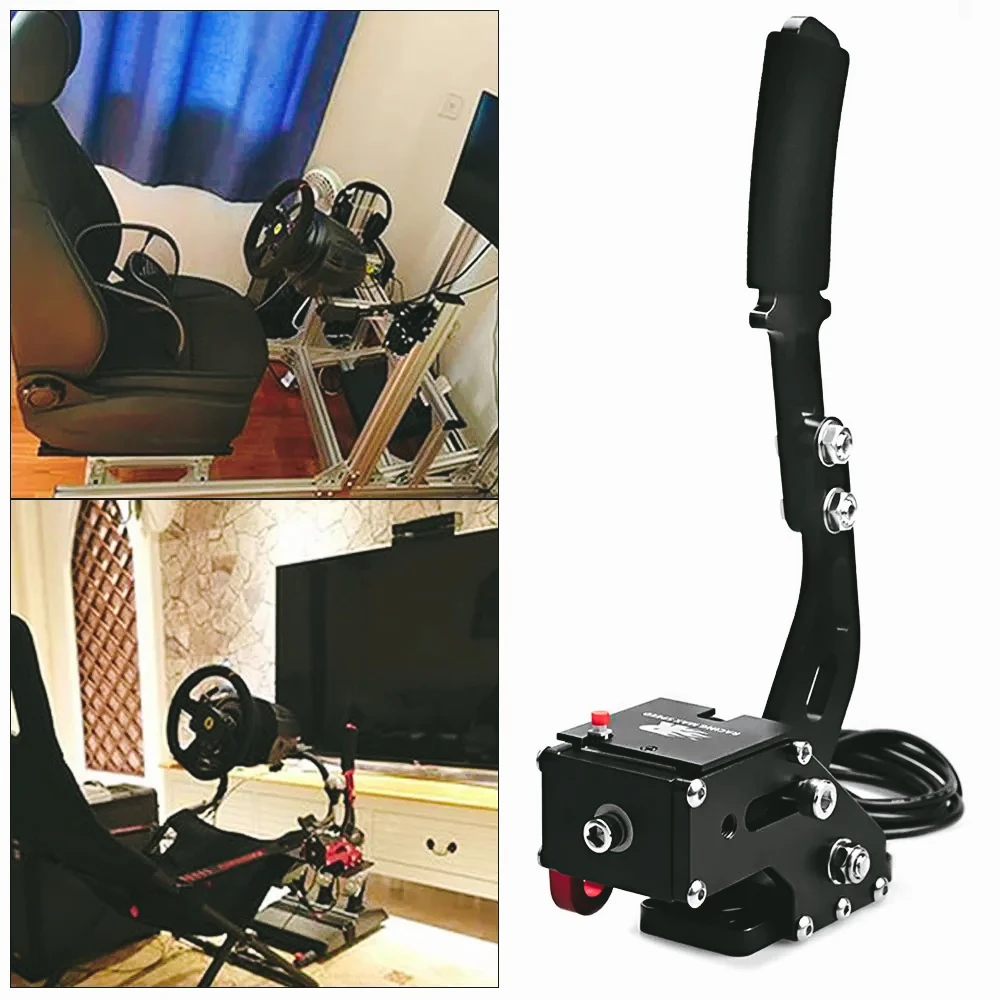 PS4, PS5 및 PC용 DB-Freno 알루미늄 USB 핸들, 세 가지 색상, SIM 시뮬레이터가 있는 레이싱 게임용, G29 Acer 호환