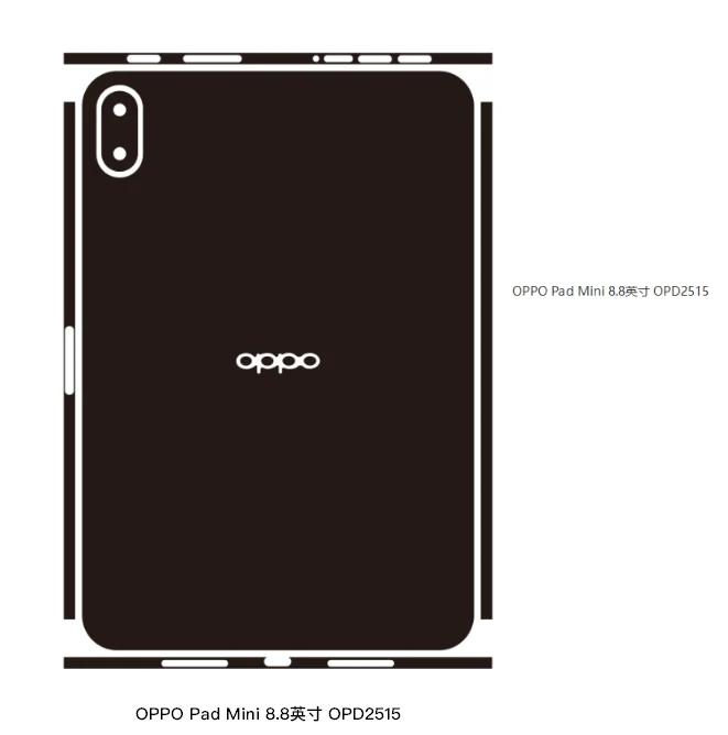 OPPO Pad Mini / REDMI K Pad 2 / Huawei MatePad mini 8.8 / Lenovo Legion Y700 Gen 5 3 2용 프리컷 비닐 스킨 스티커 커버