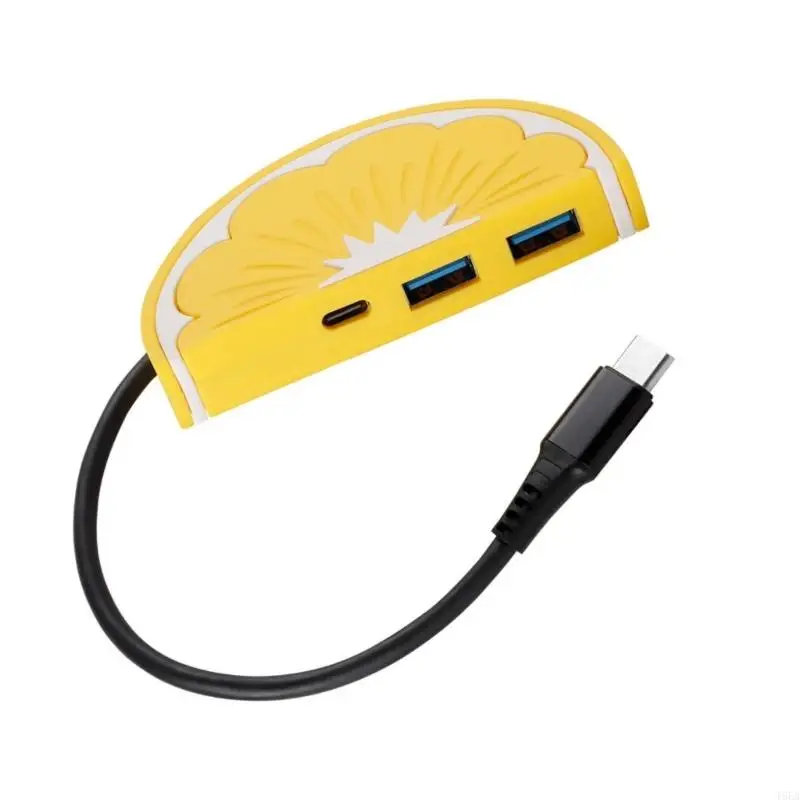 USB C Electrical Socket TYPE C Male to 2x USB3.0+Type Power Strips Station Splitter For Tablets Laptop