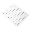 Rainfall Shower Head 12/10/8 Inch Waterfall Shower Ultra Thin 201 Stainless Steel Square Rain Showerheads Bathroom Accessories 6