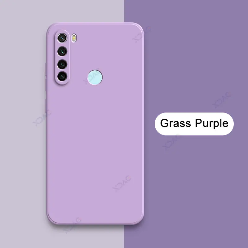 Silicone Square Shockproof Phone Case – Soft, Protective, and Cute Back Cover