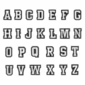 26pcs Letter