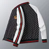 Casual European Style Men's Jacket Baseball Collar Versatile Spring Autumn New Trendy Brand Casual Wear Regular Length