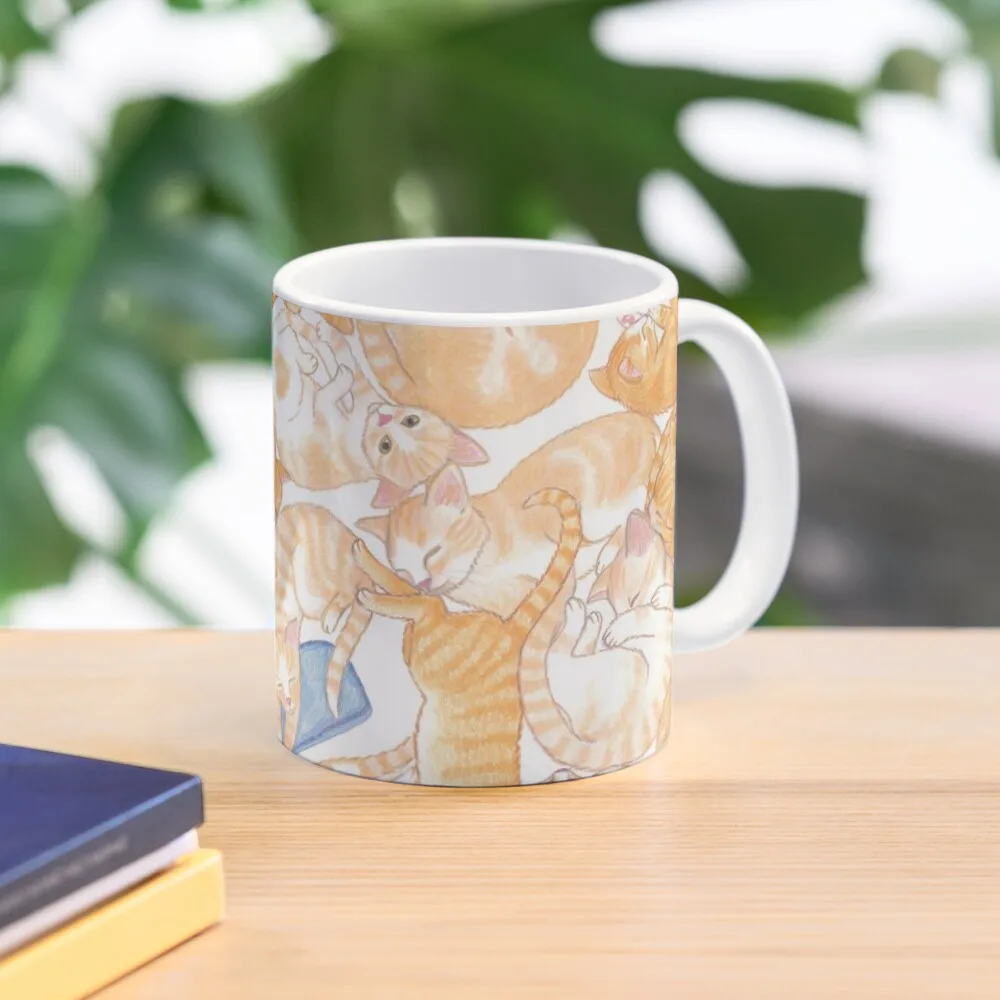 

sleeping ginger cats everywhere! Coffee Mug Thermo Cups To Carry Beautiful Teas Personalized Mug