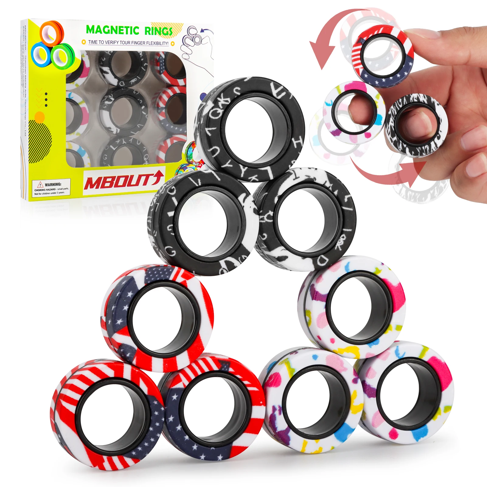 9PCS colors