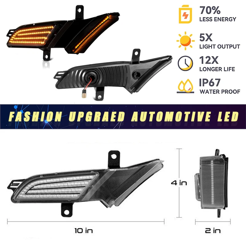 ������ ī�̿� 957 2007-2010 ���̳��� LED ���̵� ��Ŀ ����Ʈ, �ڵ��� ���� ���õ�, ����� ǥ�õ�, OEM 95563103610, 2 ��