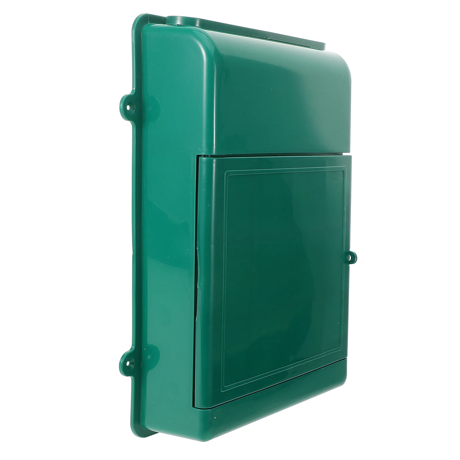 Postal Mail Box Home Mailbox Outdoor Plastic Wall Mount Charity Metal Simple Style wall mounted mailbox
