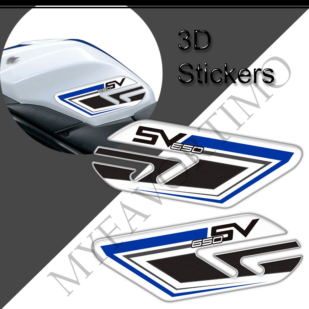 2016 2017 2018 2019 2020 2021 2022 Stickers Decals Tank Pad Grips Protection Gas Fuel Knee For Suzuki SV650A SV650X SV650 S X motorcycle side tank pad protection knee grip anti slip for suzuki sv650 sv 650 abs 2017 2022