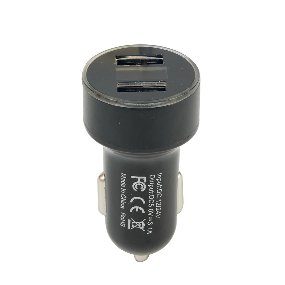 

Автомобильное зарядное устройство с двумя USB-портами, 3,1 А