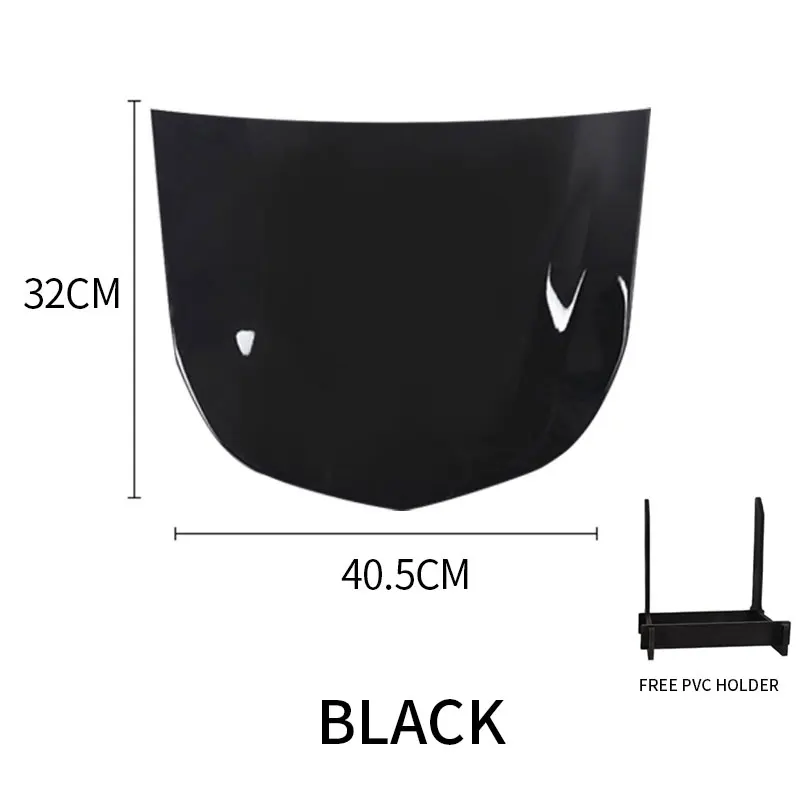 40.5x32cm 고품질 스틸 소재 프론트 후드 보닛 미니 후드 미니카 후드 디스플레이 (PPF 비닐 랩 쇼용)