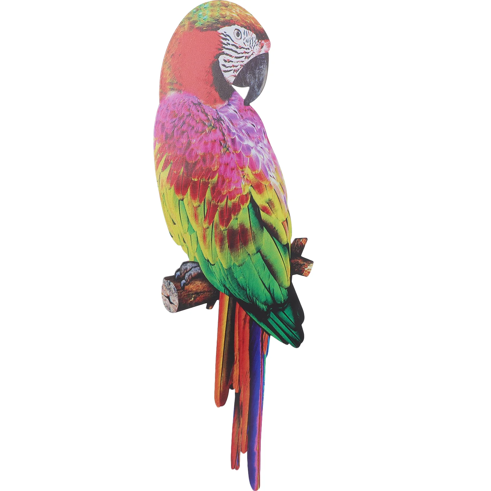 

Iron Parrot Pendant Simulated Craft Outdoor Wall Decor Birds Hanging Metal Ornament Sculpture Manual