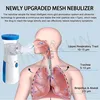 Medical Silent Mesh Nebulizer Handheld Asthma Inhaler Atomizer Children Health Care Oximeter Mini Portable Nebulizer Humidifier 4