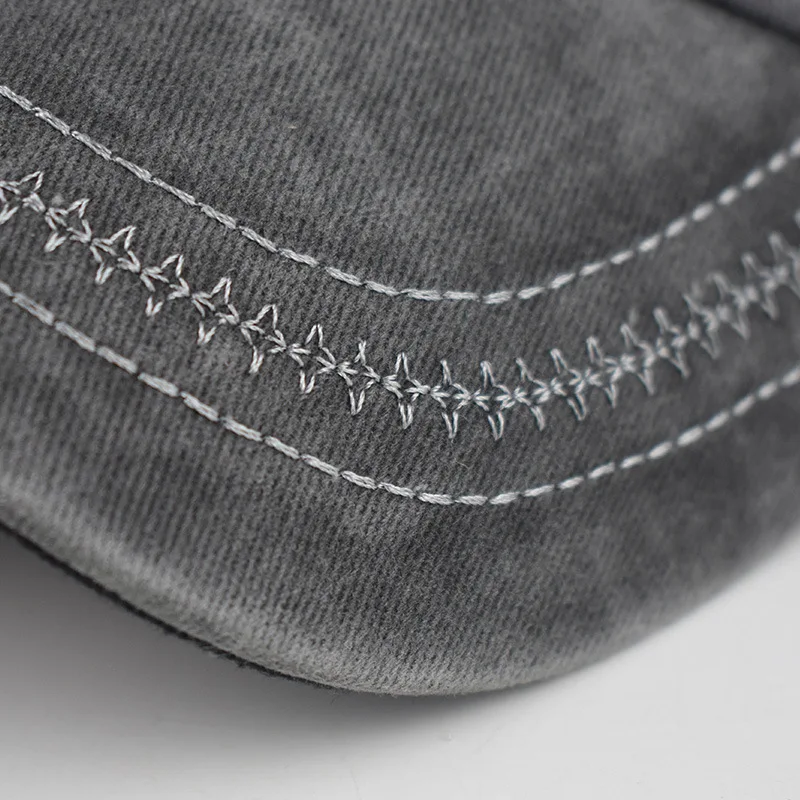 Berretto da baseball lavato New Spring Sunhat Lettera ricamata Uomo Donna Unisex-Ragazzi Cotone Snapback Caps Fashion Vintage Hip_voghion.com