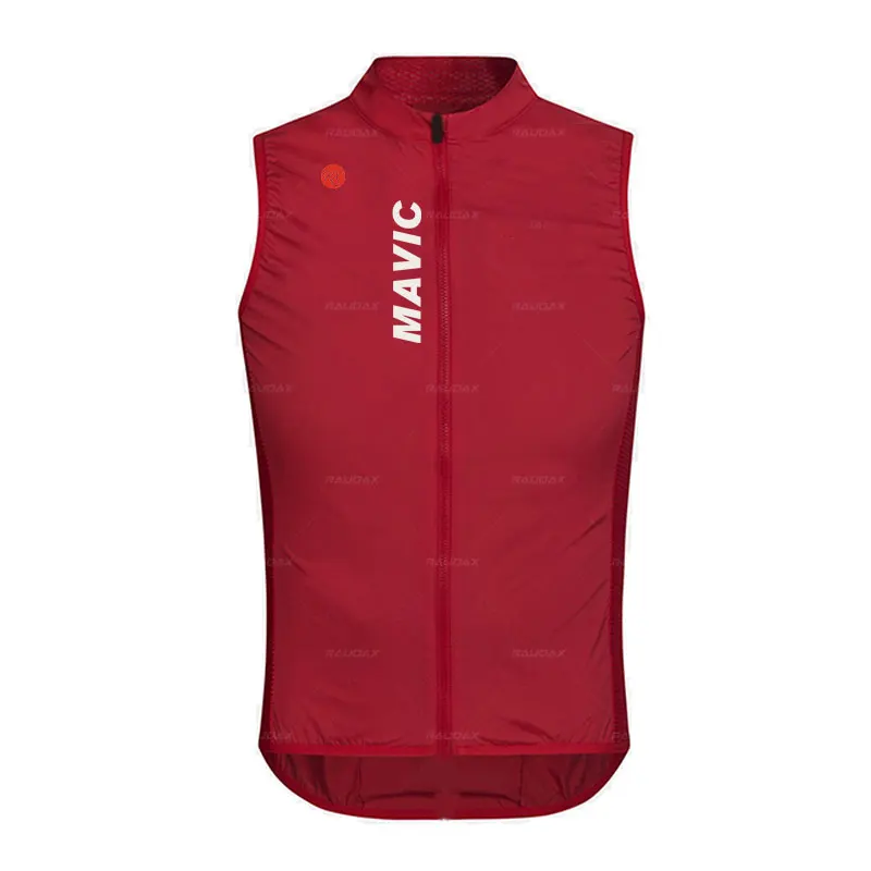 Cycling Clothes RX MAVIC New Bicycle Riding Vest Summer Windproof Vest Bicycle Lightweight Sleeveless Tank Top Highway Riding Tank Top