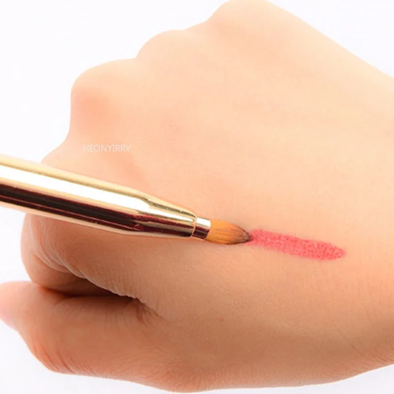 Makeup Brush Retractable Lip Makeup Brush Lipstick Lip Gloss Brush Telescopic Dual Use Eyeshadow Beauty Tools