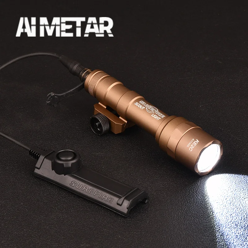 

Tactical Surefir M600U M300C M600 Airsoft Mini Scout Light Rifle Weapon Metal LED White Flashlight Torch Lanterna Hunting Arma