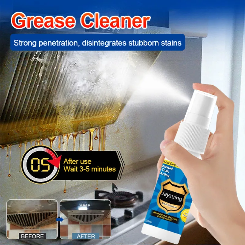 Oil Stain Cleaner Kitchen Range Hood Tile Stove Oil Stain Dissolving