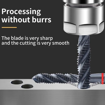 VOKET 1PCS HSS-CO สีแดงแหวนมาตรฐาน JIS OX เกลียว Fluted Tap M2 M3 M4 M5 M6 M7 M8 M9 M10 M11 M12 เครื่องสกรูเกลียวก๊อก 2