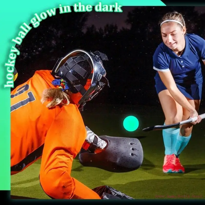 Field Hockey Game Glow in Dark Ice Hockey Balls Street Balls Ice