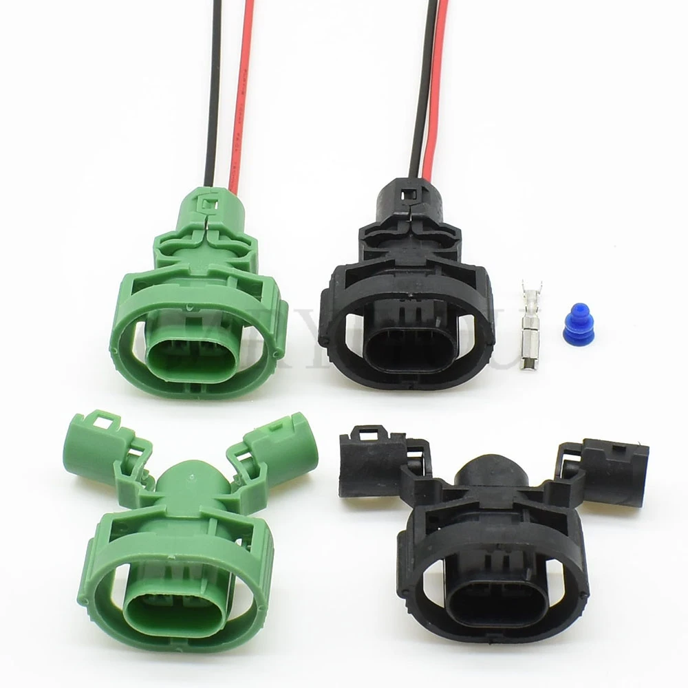 1-Set-2-Pin-Male-Sealed-Tyco-Amp-Junior-Power-Feul-Injector-Timer ...