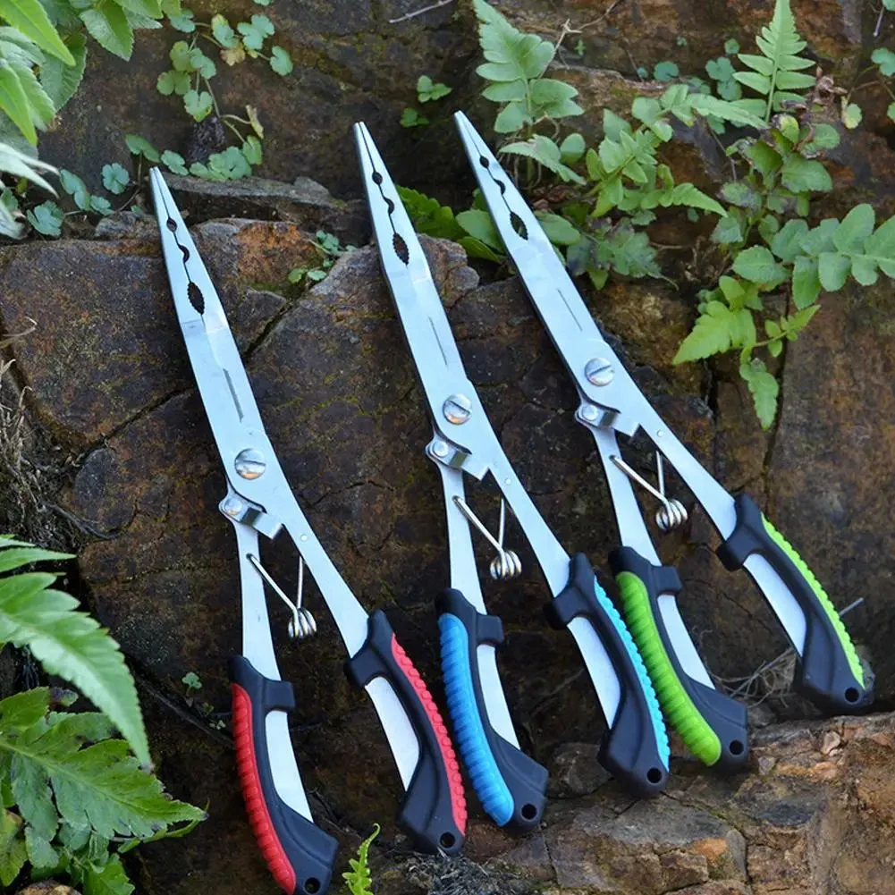Coupe-fil ergonomique anti-dérapant et coupe-noeuds haute résistance pour pêche