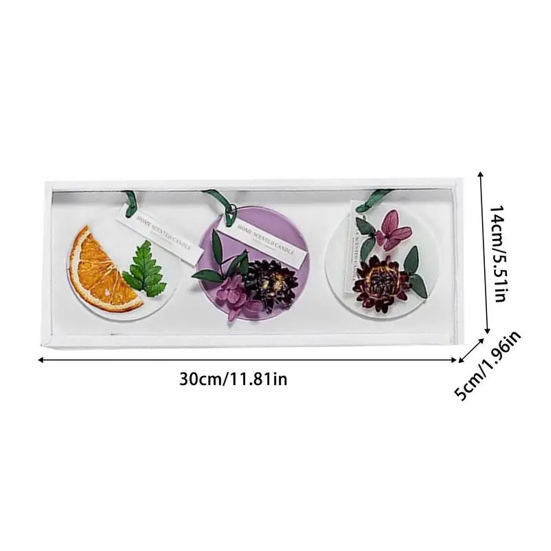 Wax Melts Air Freshener Aromatherapy Scented Wax Tablets Dry Flower Scented Tablets Luxury Pieces Gift