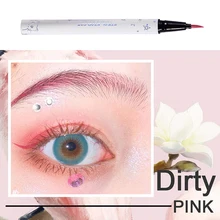 

1PC Liquid Eyeliner Pen Lying Silkworm Pen Does Not Smudge Single-headed Eyeliner Glue Pen Pointed Star Eyeliner