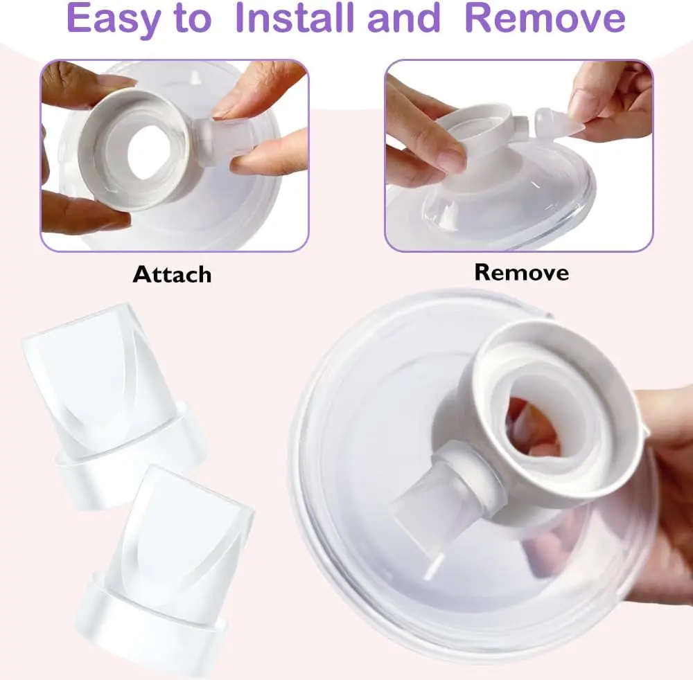 Duckbill Valves & Diaphragm Compatible with Momcozy M5 Breast Pump, Replacement Pump Parts Accessories Compatible for M5 Momcozy 4