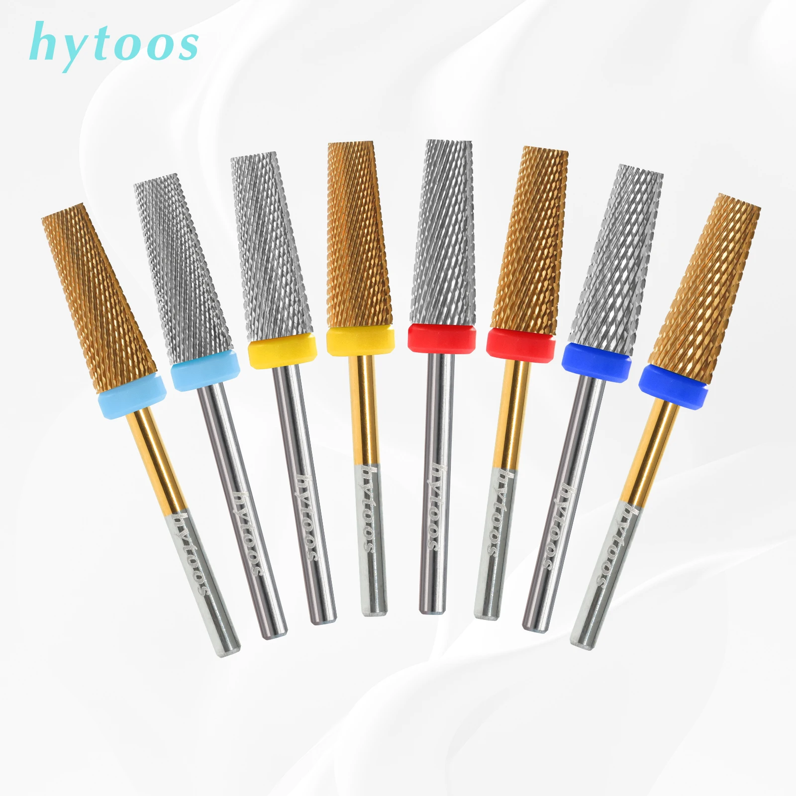 HYTOOS 5 in 1 Nail Drill Bits Set