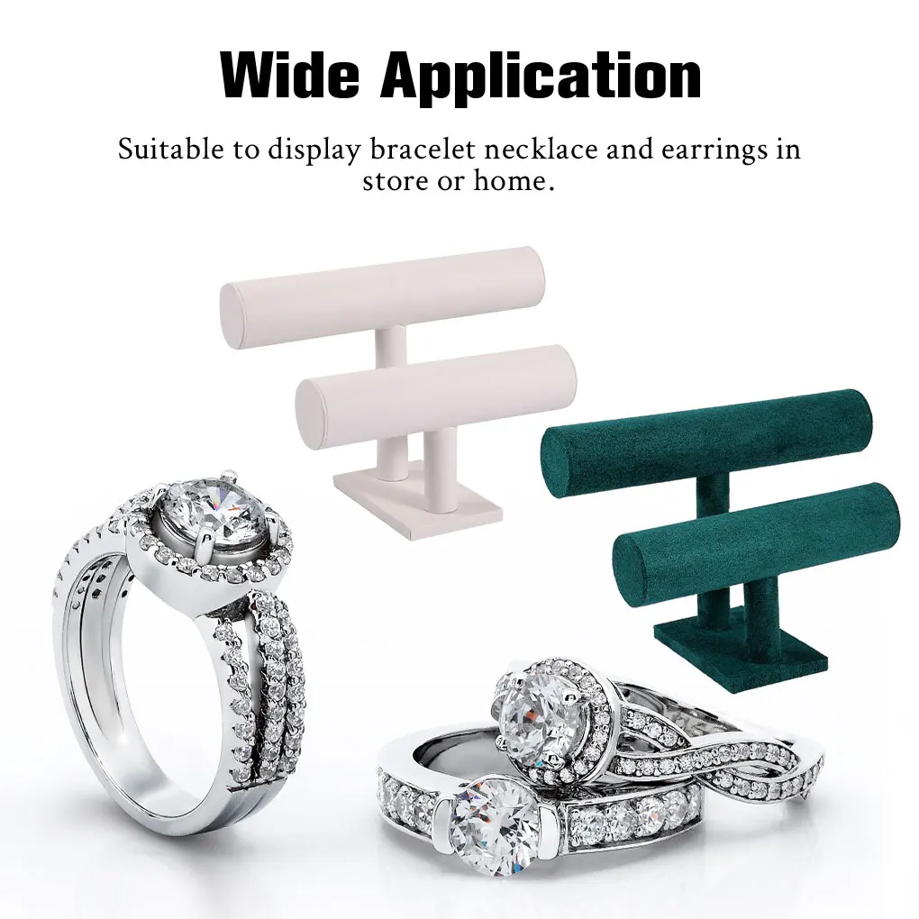 

Display Stand Necklace Bracelets Organizer Jewellery Simple Showcase Rack Practical Holder Decoration Home Store