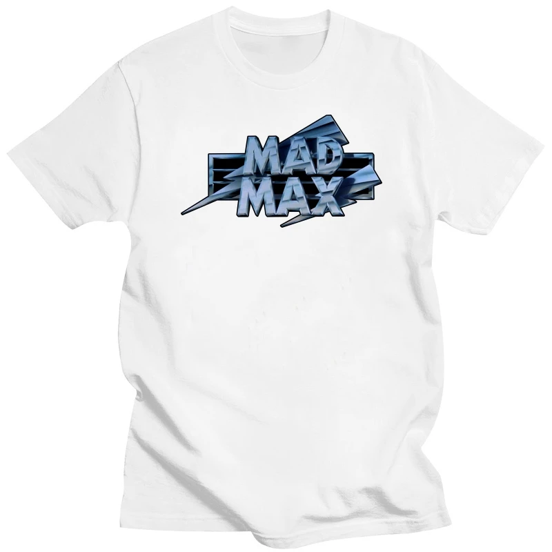 Mad Max Film Title T Shirt Mad Male Cotton T-Shirt Fashion Men Tee-Shirt 4Xl 5Xl Plus Size