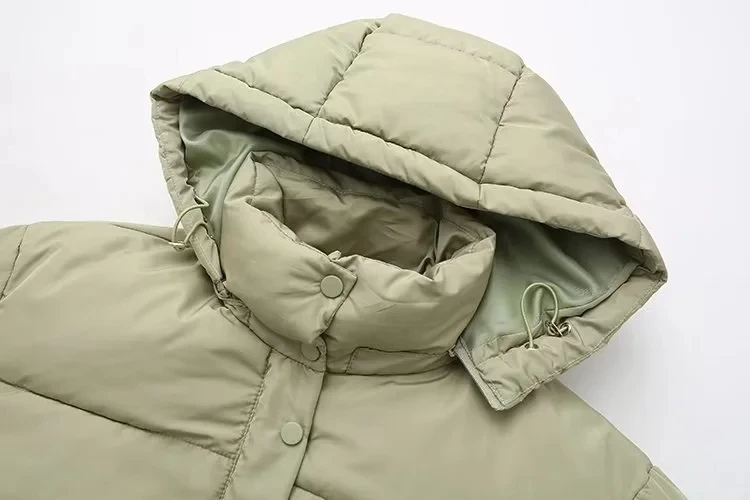 Women's Warm Jackets Hoody Coat With Hoodies Thick Outwear Black Long Sleeve Winter Coat Black Casual Coat inszar Chaqueta Mujer