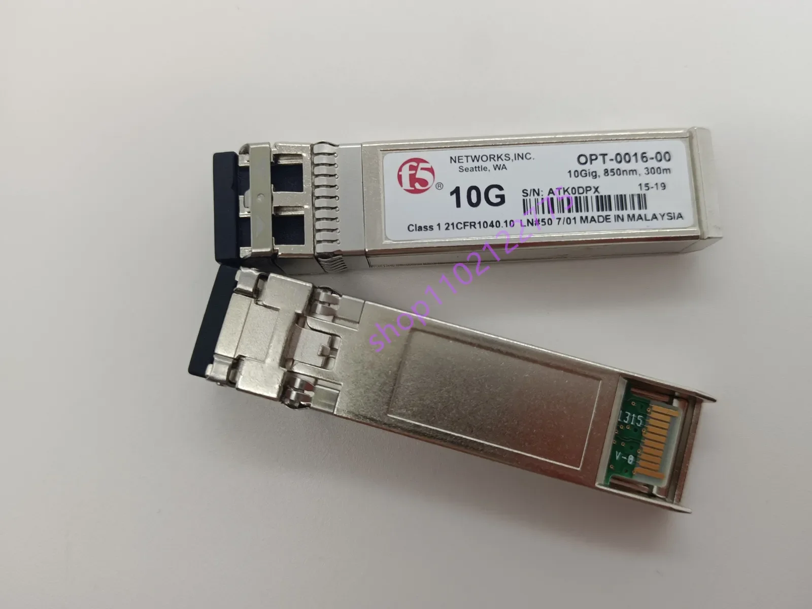 

F5 Sfp 10G оптоволоконные сети/OPT-0016-00 10 ГБ, 300 нм, м/F5 10G Sfp волоконно-оптический переключатель трансивер