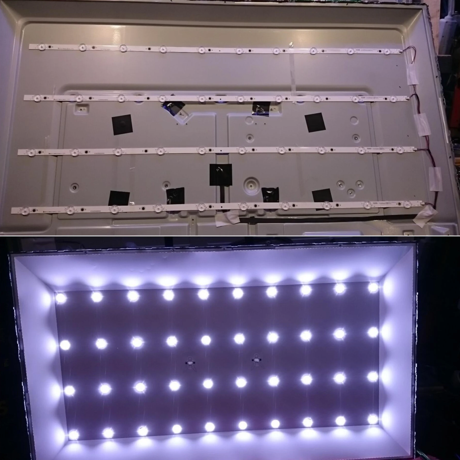 43인치 TV용 LED 스트립 43PUS6554/12 43PUS6504/12 43PUS7555/12 43PUS7505 43PUS7555 IC-B-AOAG43DA28 LB-GM3030-GJPHP434X10AUS