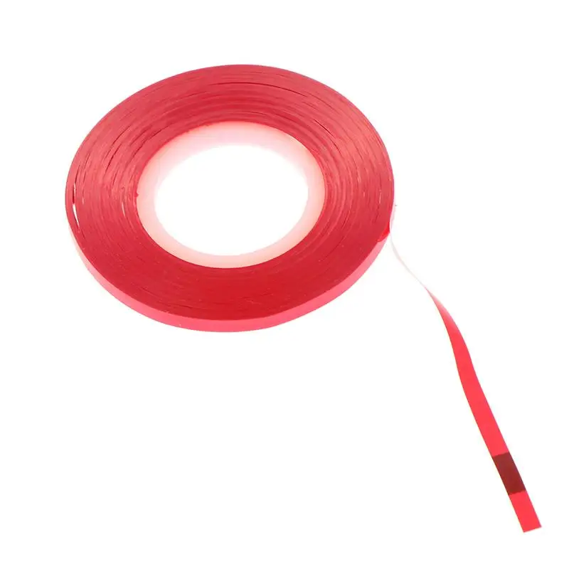 Red Cassette Splicing Tape for Audio Repair - 1/8 Replacement Leader Tape in Sets of 1, 3, or 5 PCS