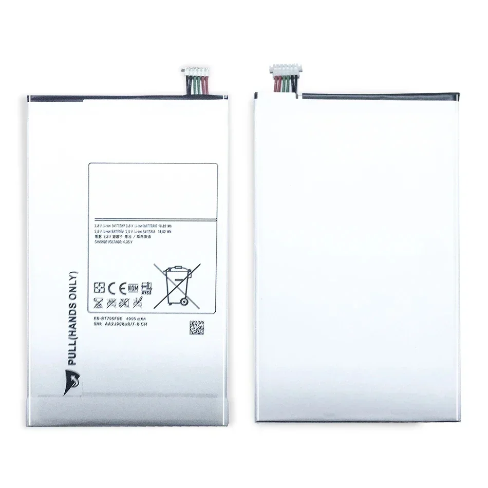 Tablet Battery For Samsung GALAXY Tab S 8.4 SM T700 T705 EB-BT705FBE 4900mAh rechargeable battery