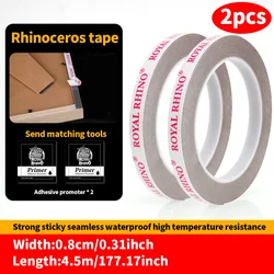 Heavy - Duty Double - Sided Adhesive Tape - Extra Strong, No - Residue, High Viscosity Mounting Solution (8mmX4.5M - 2PCS)