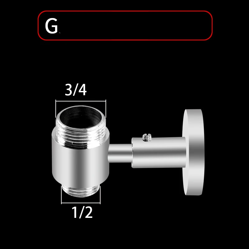 1Pc Bright Silver Brass 3-Way Shower Arm Adapter G1/2&rsquo; G3/4 Shower Diverter Valve For Fixed Bathroom Accessories diverter valve shower head diverter valve shower head adapter