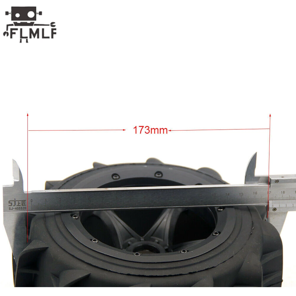 Jeu de 2 pneus desert pour voiture RC 1/5 HPI ROFUN ROVAN KM BAJA 5B 5T 5SC Kraton 8s Losi DBXL-E 2.0