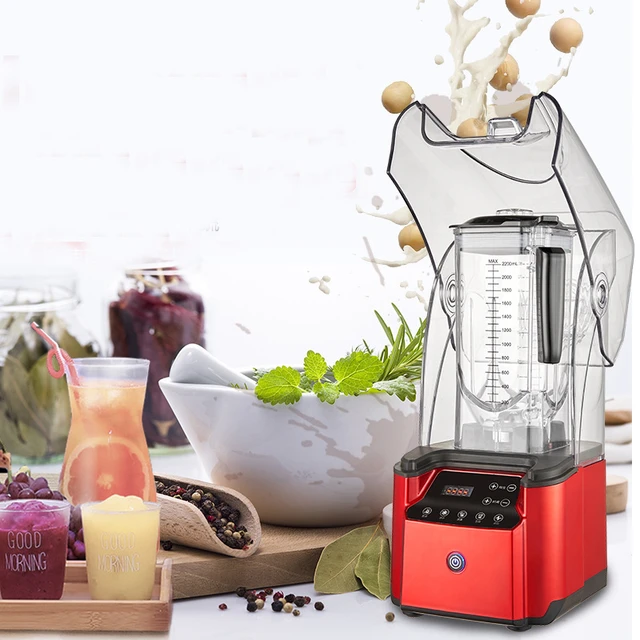 Cooking Blender for Kitchen Hot Cold with 8 Presets, 59Oz Glass Jar,  58000RPM High Speed Quiet for Smoothie Shake Red 110V - AliExpress