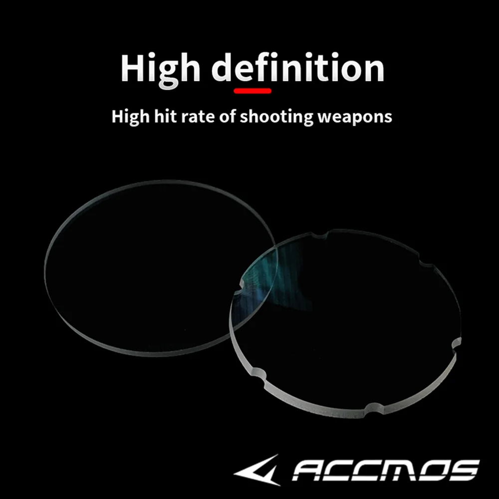 Archery Bore Sight Slingshot Bow Sight 35/45/48/54mm 4/6/8X Compound bow sight Lens Scope Magnify Resin Glass