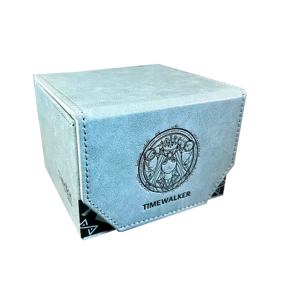 

TIME WALKER Yu Gi Oh Card Storage Box DIY Quality Leather Action Toy Figures Game Collection Storage Box
