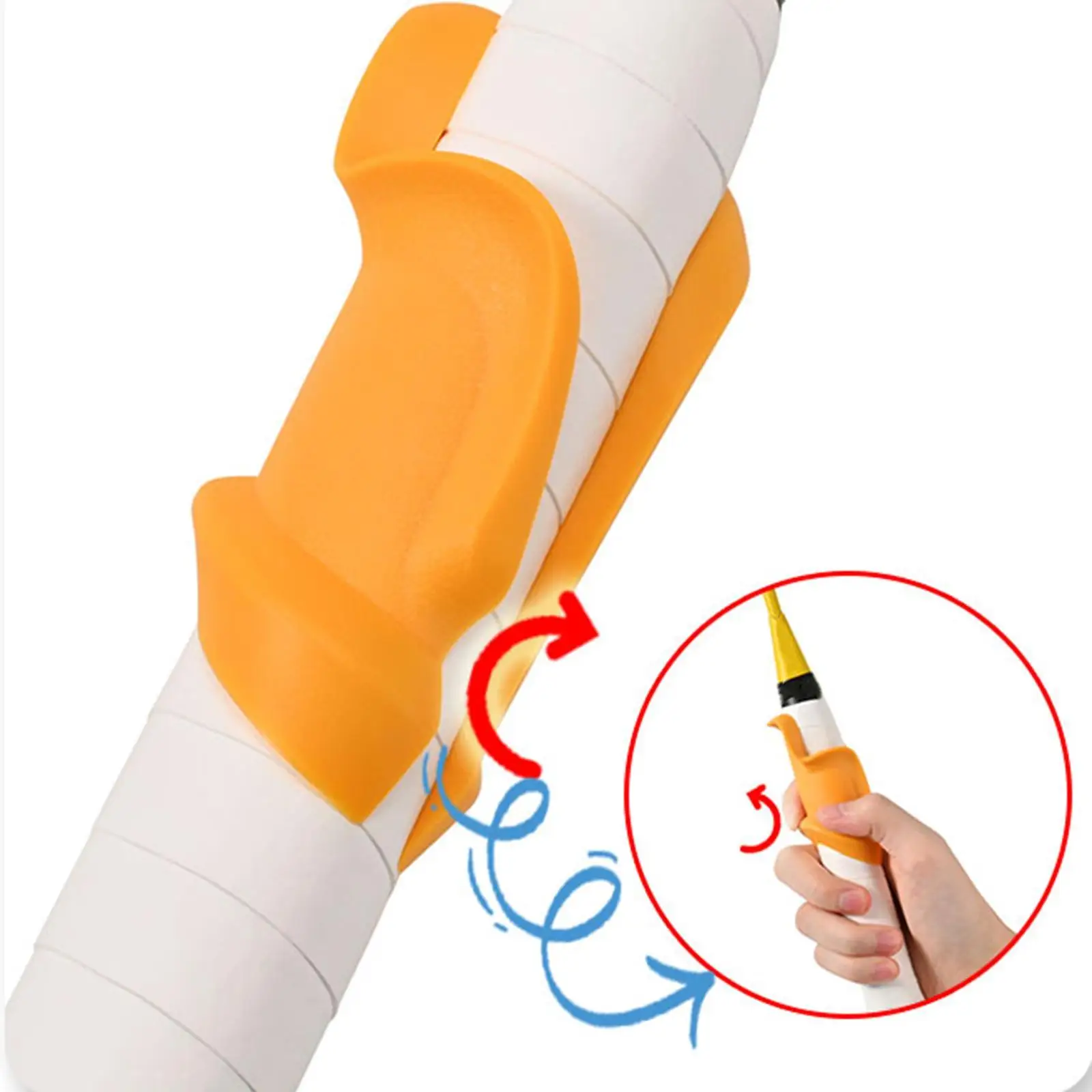 Badminton Grip Aid Posture Corrector Tennis Grip Trainer for Outdoor Sports Enthusiast Badminton Outdoor Activities Accessories tennis accessories