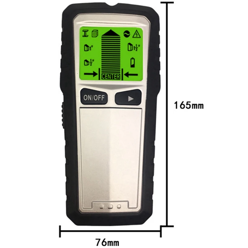 ZIZI Wall Scanner 3 In 1 Electronic Stud Sensor Wall Wood Detector Detector Stud With HD LCD Display Wood Metal