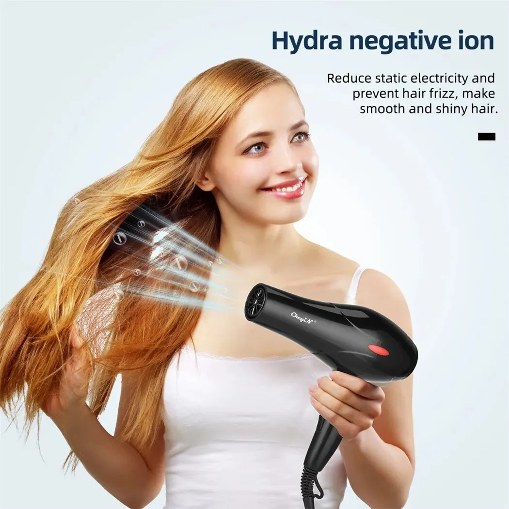 CkeyiN 1600W Hair Dryer Professional Negative Ion Blower Home Use Hot Cold Blow Drying Salon Blower Diffuser Concentrator Nozzle 5 CkeyiN 1600W Hair Dryer Professional Negative Ion Blower Home Use Hot Cold Blow Drying Salon Blower Diffuser Concentrator Nozzle 5