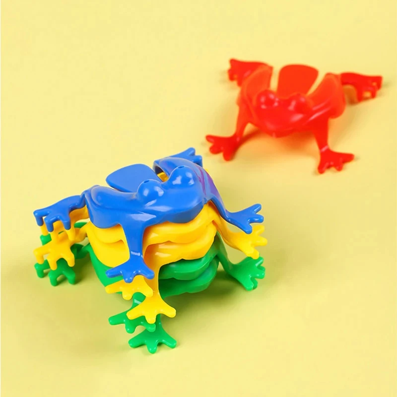 1-20pcs Jumping Frog Parent-child Bounce Frogs Anxiety Toy For Kids Assorted Stress Relief Toys Children Birthday Party_voghion.com