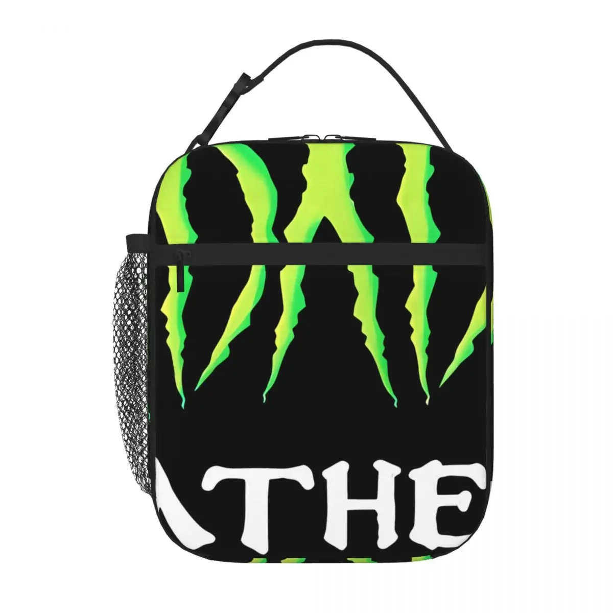 Padre Energy Monster Happy Lunch Tote Cooler Bags Thermo Container Kawaii Lunch Bag
