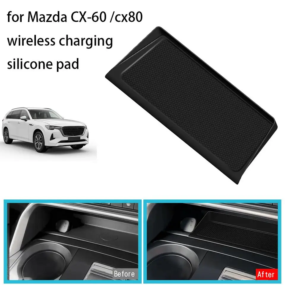 Center Control Wireless Charging Silicone Panel Silicone Anti-slip